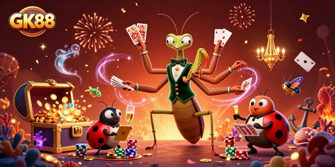 Experience thrilling wins with GK88's dynamic casino scene full of games and rewards.
