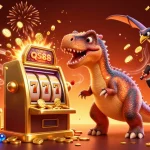 Experience dynamic jackpots with QS88 in a vibrant casino scene filled with excitement and action.