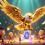 Experience thrilling gameplay as you explore the link sunwin with golden eagle amidst holographic excitement.