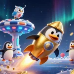 Experience the excitement of trực tiếp bóng đá full hd with golden coins, trophy, and sports balls in a dynamic 3D scene.
