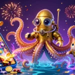 Play kèo nhà cái with excitement in this vibrant, 3D cartoon scene featuring dynamic gaming elements.