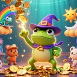 Experience thrilling gameplay with lc888 in a vibrant casino-themed illustration featuring enchanting characters.