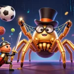 Experience thrilling gaming action at U888 com with vibrant casino elements and dynamic characters.